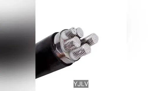 Cable de aluminio duradero con aislamiento XLPE de 0,6/1 kV para proyectos