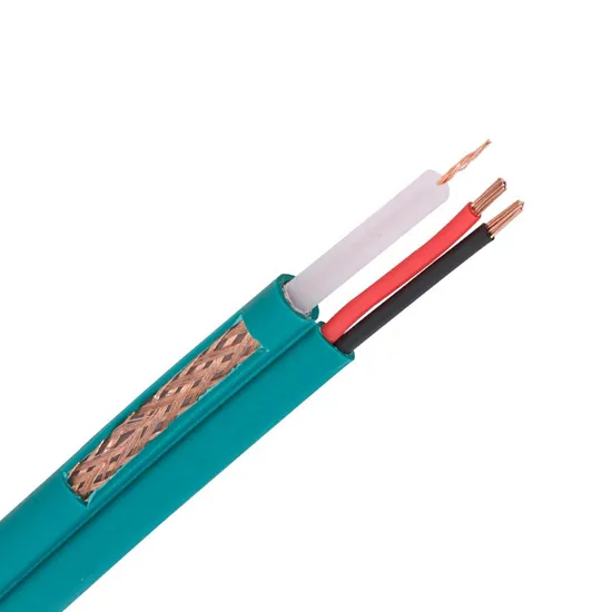 Cable coaxial RG6 trenzado con triple blindaje, cable de antena RG6, cable coaxial de telecomunicaciones blindado.