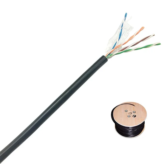 Cable de red de telecomunicaciones económico, cable UTP Cat. 5e sin blindaje.