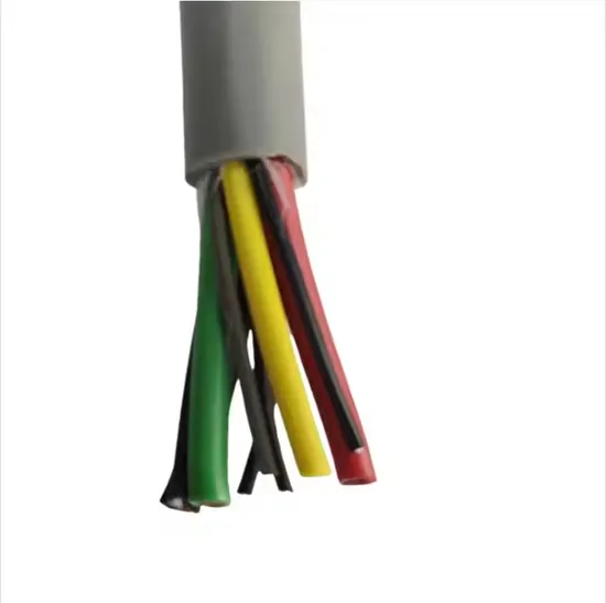 Cable eléctrico flexible con aislamiento de PVC Cable de cobre Cables de PVC/TPE/PUR Alambre de cobre